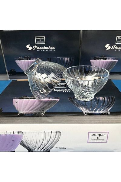 Juva Official Paşabahçe 530226 Bouquet Bowl 290 Cc 6 Pcs