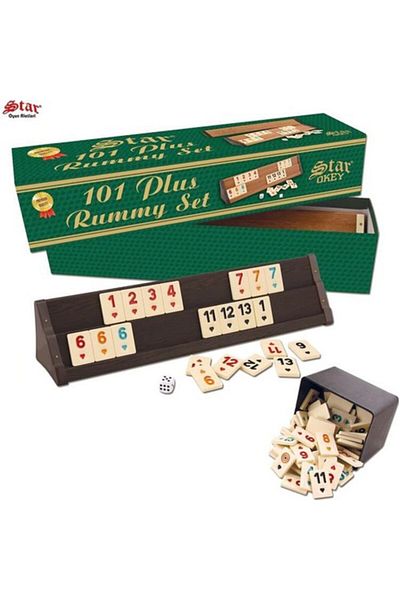 Star 101 Plus Plastic Okey Set