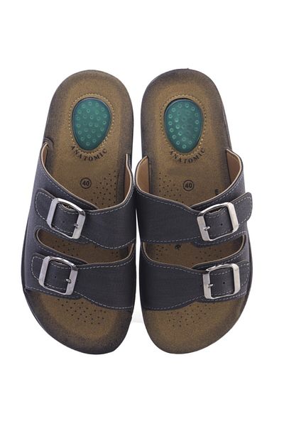 Ayakkabı Vakti Ανδρικές παντόφλες Gel Heel Supported Est01