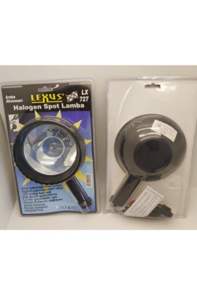 Micron Spot Fener Lx-727 Halojen Araçtan Kullanılan Güçlü Aydınlatma