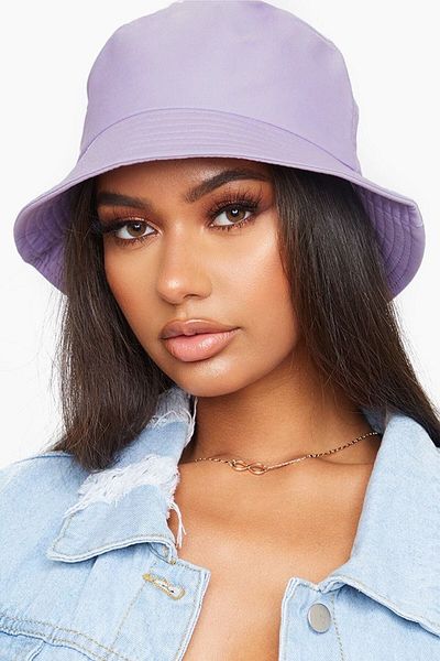 HemenALbence Lilac Bucket Fisherman Hat