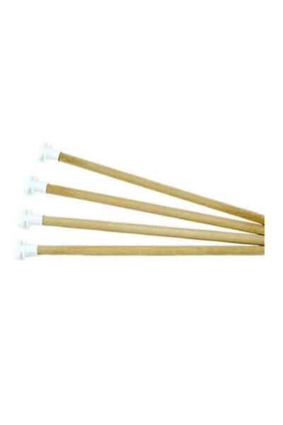 GND PET Plastik Tünek Başlıklı Tahta Tünek 12 Mm 20 Cm 1 Adet
