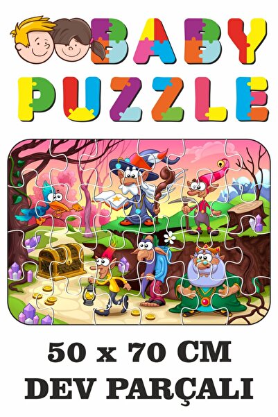 Baskı Atölyesi أحجية فيري تيل هيروز قطعة عملاقة ممتعة مقاس 50 × 70 سم