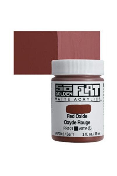 Golden Soflat Matte Acrylıcs 59ml S1 Red Oxıde