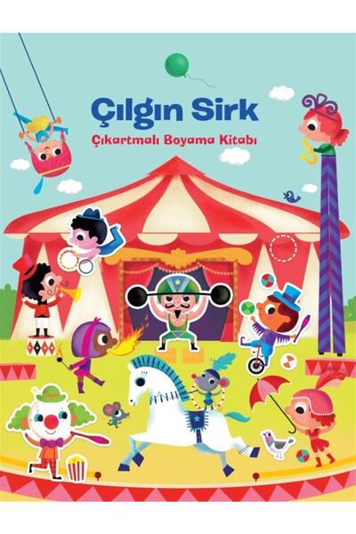 Doğan Kitap Çılgın Sirk Çıkarmalı Boyama Kitabı, Doğan Egmont Yayıncılık Kole...