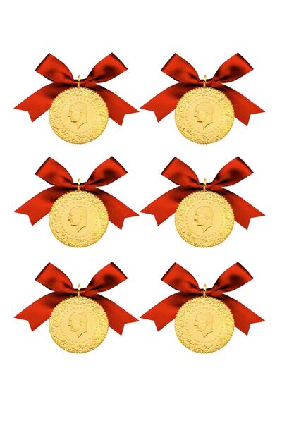 Ahlatcı Sarrafiye-6 Adet Eski Tarihli Çeyrek Altın