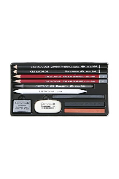 CretaColor Teacher's Choice Beginner Drawing Set Charcoal Sketch Drawing Set ...