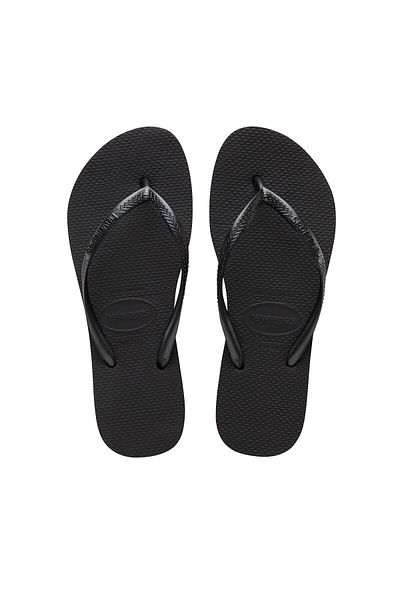 Havaianas Flip-flops negri cu platformă subțire pentru femei 40000300090