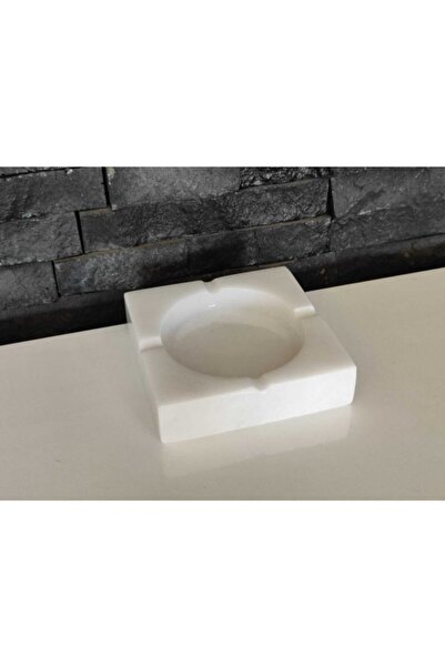 Polen Stone Scrumieră pătrată din marmură albă