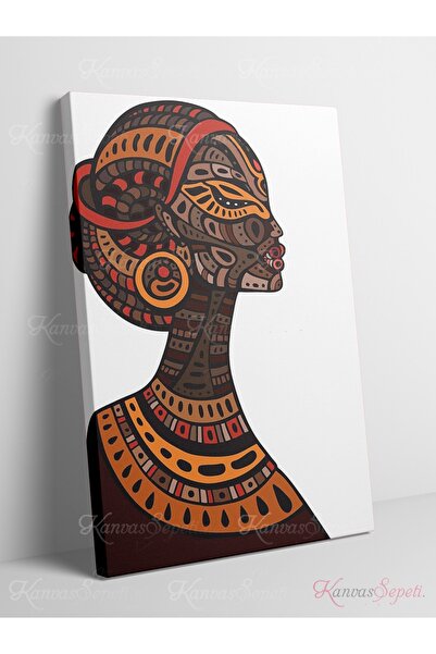 KanvasSepeti Apstraktna dekorativna vintage retro boemska boho boemska umetno...