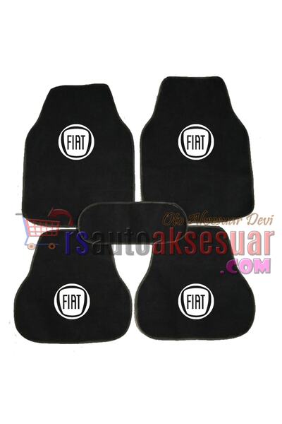 RS AUTO AKSESUAR Fiat Fiorino Halı Paspas Siyah Renk