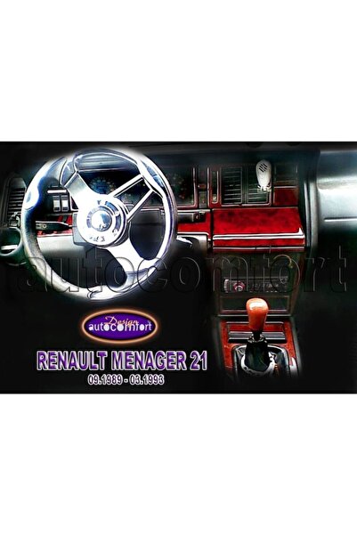 Genel Markalar Renault Concorde Konsol/maun Kaplama 1989-1993 17.prç Maun Renk