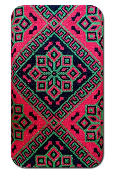 Başaran tekstil Makine Dokuması Çiçekli Desenli 3 Mekik  Kalın Kilim