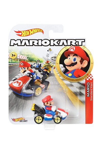 HOT WHEELS Mario Kart Karakter Araçlar Gbg25 - Mario - Standart Kart
