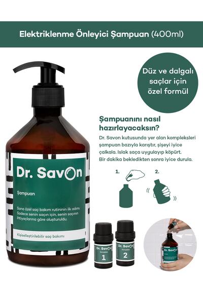 Dr. Savon Elektriklenmeyi Önleyici Şampuan
