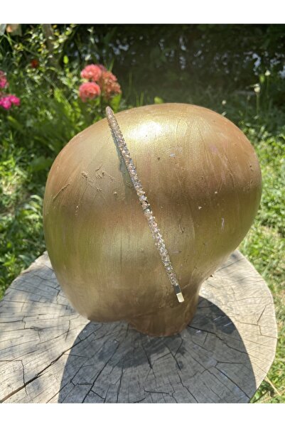 Pearly Handmade Coroană de păr din aur mini cristal