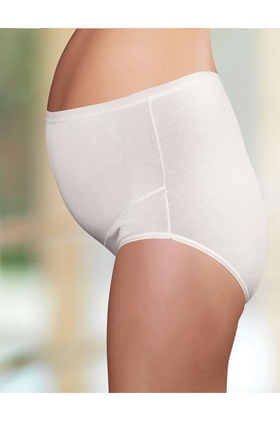 Şahinler Maternity Bato Panties - Lycra, Single Jersey Ecru, Mb142