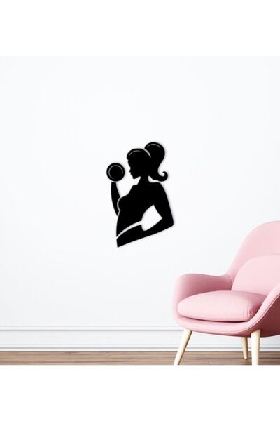 Bk Gift Gym Tasarımlı Ahşap Duvar Süsü-28