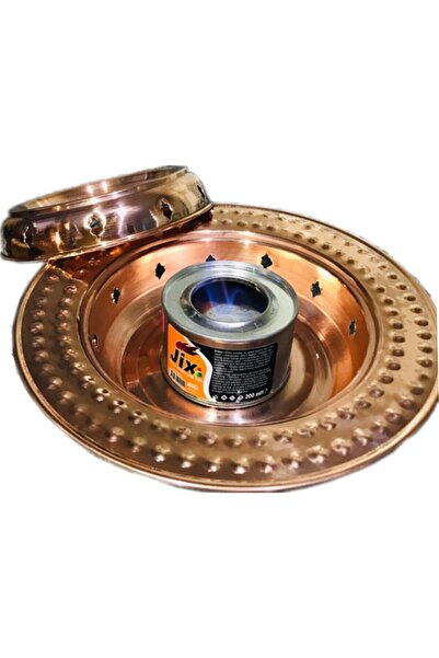 MARATON Osmanlı Ocağı Büyük Boy Bakır Işlemeli Jel Hediyeli Taşınabilir