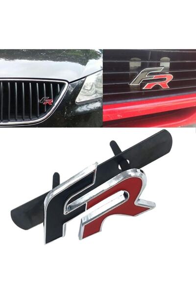 Genel Markalar Seat Leon Ibiza Fr Siyah Panjur Arması Civatalı Metal Ürün