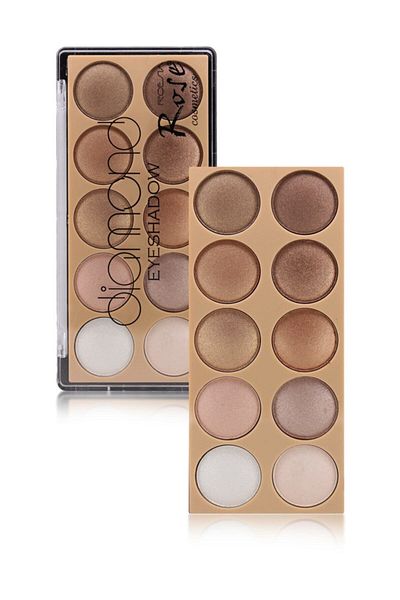 Makeuptime Rose Diamond - Set of 10 Eyeshadow Palettes