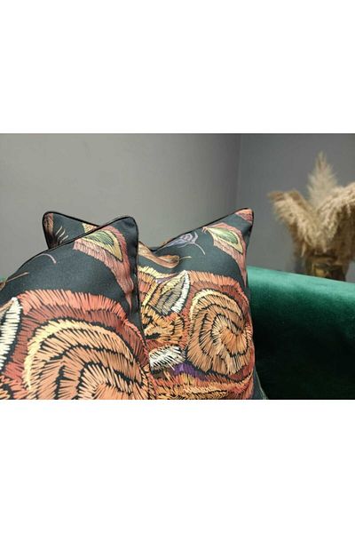Alacastore 50x50 Piping Fox Model 2 Piese Pernă Aruncă Husă de pernă Combinație
