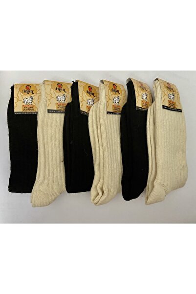 İnan Korse Yün Erkek Çorap 6'lı