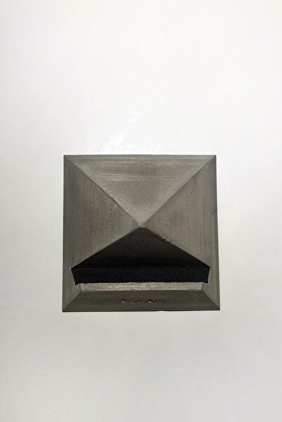 RocArt Home Βετονική Πυραμίδα Τηλέφωνο Tablet Θήκη Γκρι