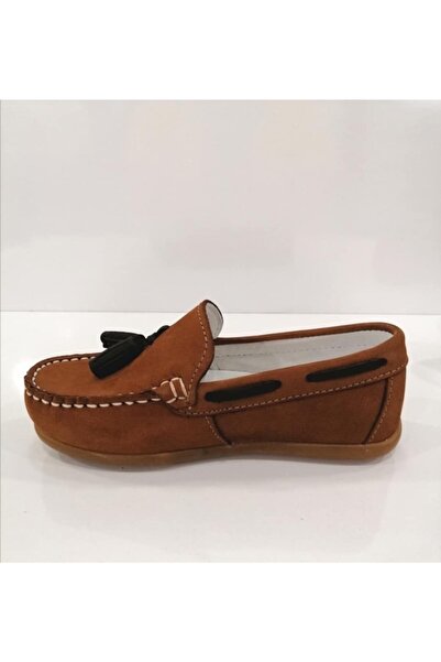 Pine kids Erkek Çocuk Laofer Klasik Ayakkabı Ortopedik Gerçek Deri