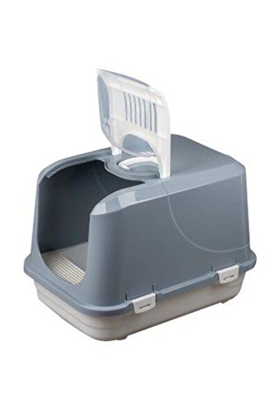 ÇINAR DİZAYN Xxl Kapalı Kedi Tuvaleti Büyük Ve Kullanışlı Koku Filtreli 3'lü Set 58x42x42 Ölçüleri