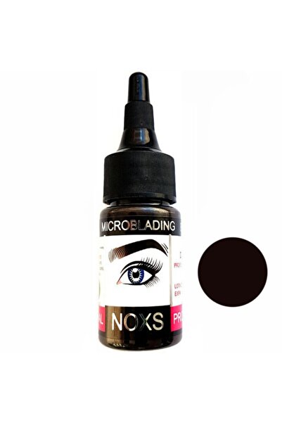 NOXS Microblading Boyası Siyah Kahve Tonu 30 ml