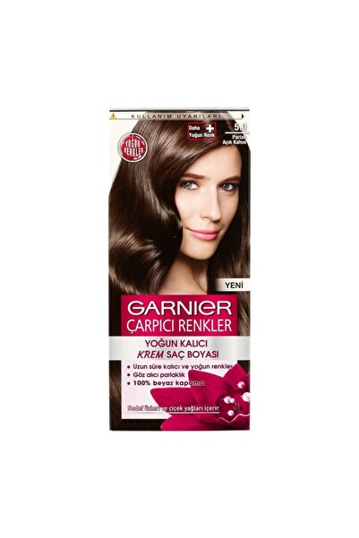 Garnier Natural Çarpıcı Parlak Açık Kahve 5.0
