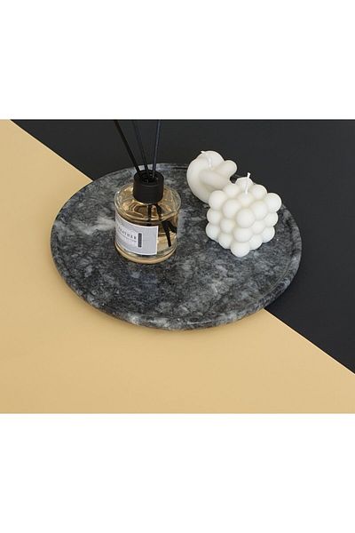 Panoramas Home Natural Marble Tray Presentation
