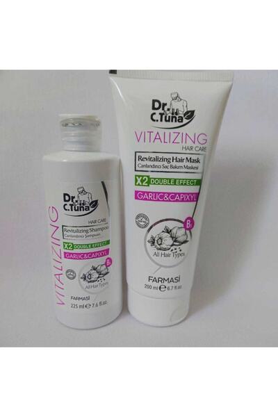 Farmasi Dr.c.tuna Vıtalızıng Sarımsaklı Şampuan Saç Bakım Seti