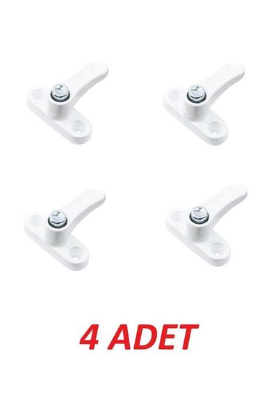 Netodak PVC Safety Lock Pimapen Lock Metal Lock with Security Button (4 Pieces)