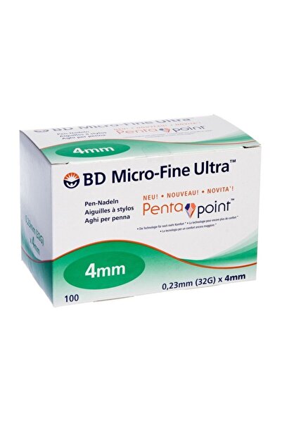 Bd Steril Iğne Micro-fine Pentapoint 320497 32g 0.23x4mm 100lü