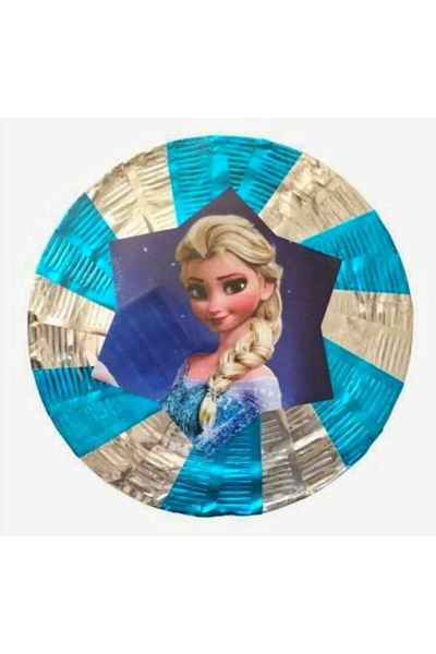 Happyland Elsa Patterned Frozen Pinyata and Her Stick - 45*45