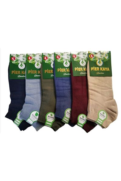 pierkaya Ανδρικές αθλητικές κάλτσες Premium 6 τεμαχίων Rosemen. Χωρίς ραφή.