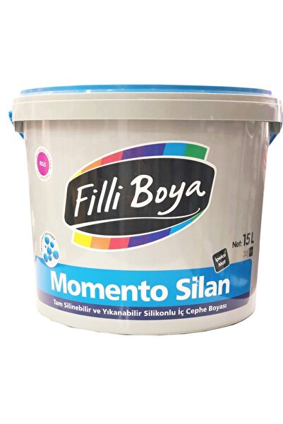 Filli Boya Momento Silan Yıkanabilir Silikonlu Iç Cephe Boyası 15 Lt Ipeksi35