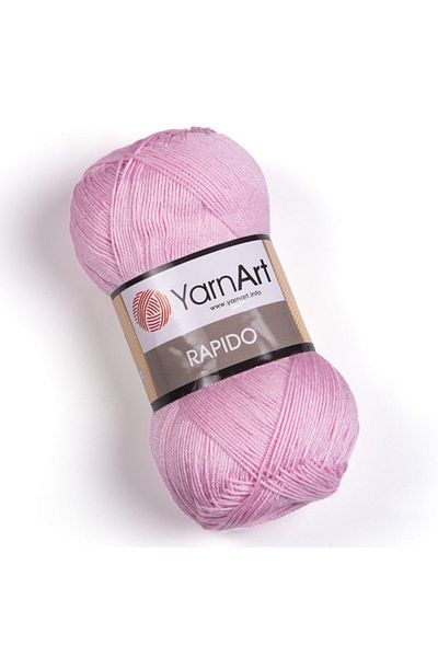 Yarnart Rapıdo - Πλεκτό Νήμα Χεριών Powder Pink-687