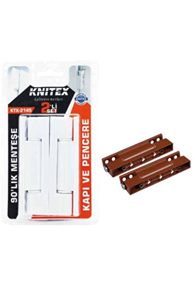 Knitex Menteşe Kapı Ve Pencere 90 Mm Kahverengi Vakumlu Ktx2722
