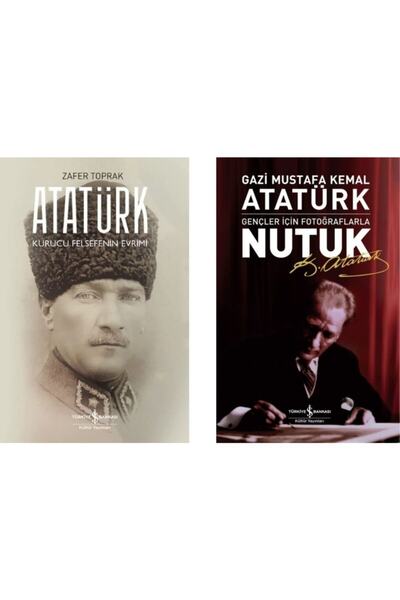 TÜRKİYE İŞ BANKASI KÜLTÜR YAYINLARI Atatürk - Kurucu Felsefenin Evrimi // Nut...