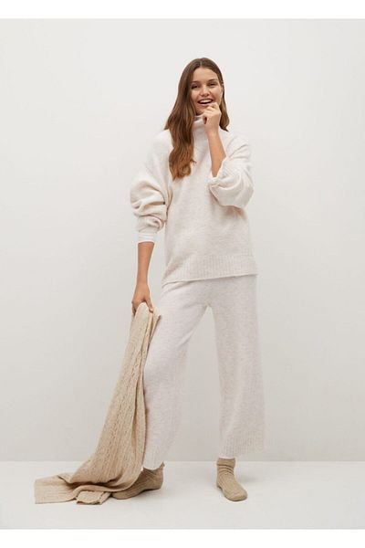 MANGO Woman Women's knit pajama pants