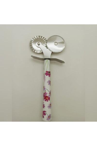 Duffa لفة قطع البيتزا والعجين ذات الوجهين منقوشة