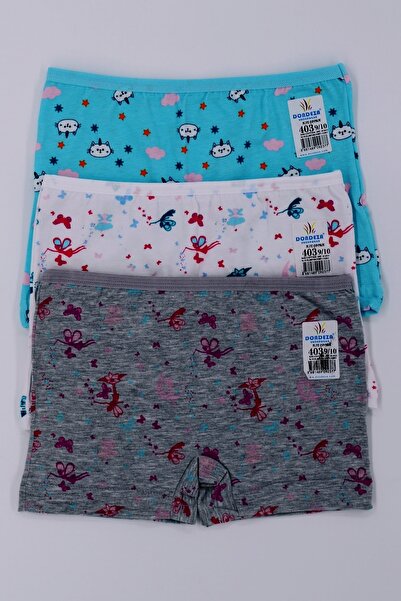 Dondeza Дівчачі трикотажні боксери з принтом