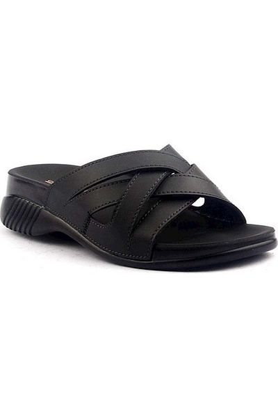 Ceyo Belize-6 Black Orthopedic Women's Slippers