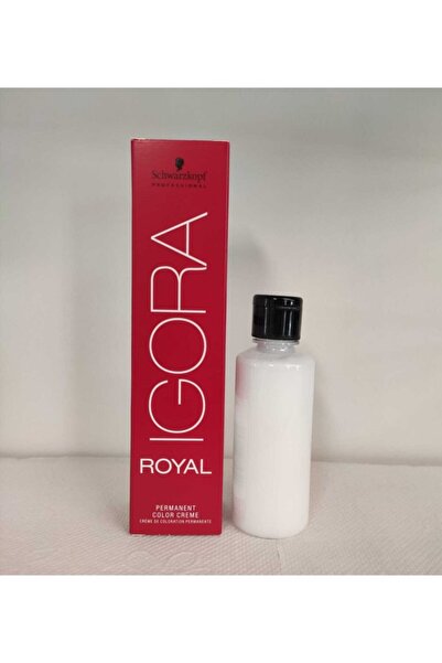 Schwarzkopf Igora Royal 5-5 Açık Kahve Altın 60ml + Orjinal Oksidanı Ile (emü...