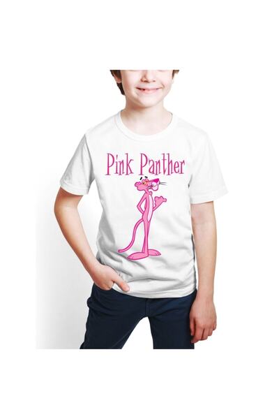 hilon Παιδικό μπλουζάκι Brawl Stars Pink Panther Digital Printed D01