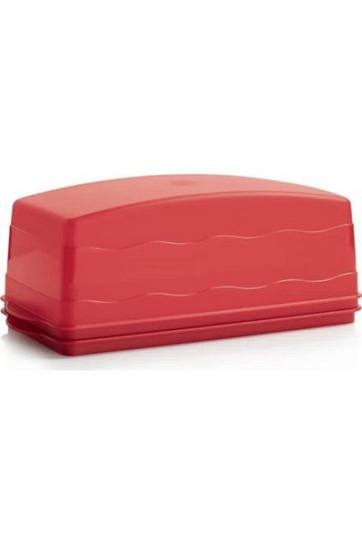 Tupperware Eco Rectangular Cake Serving Red