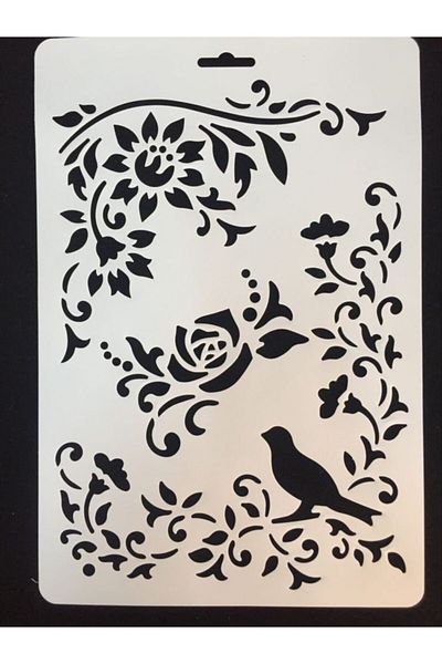 CRAFT HOBİ (meyco) Stencil (sencil) 21x31 Cm Set of 4